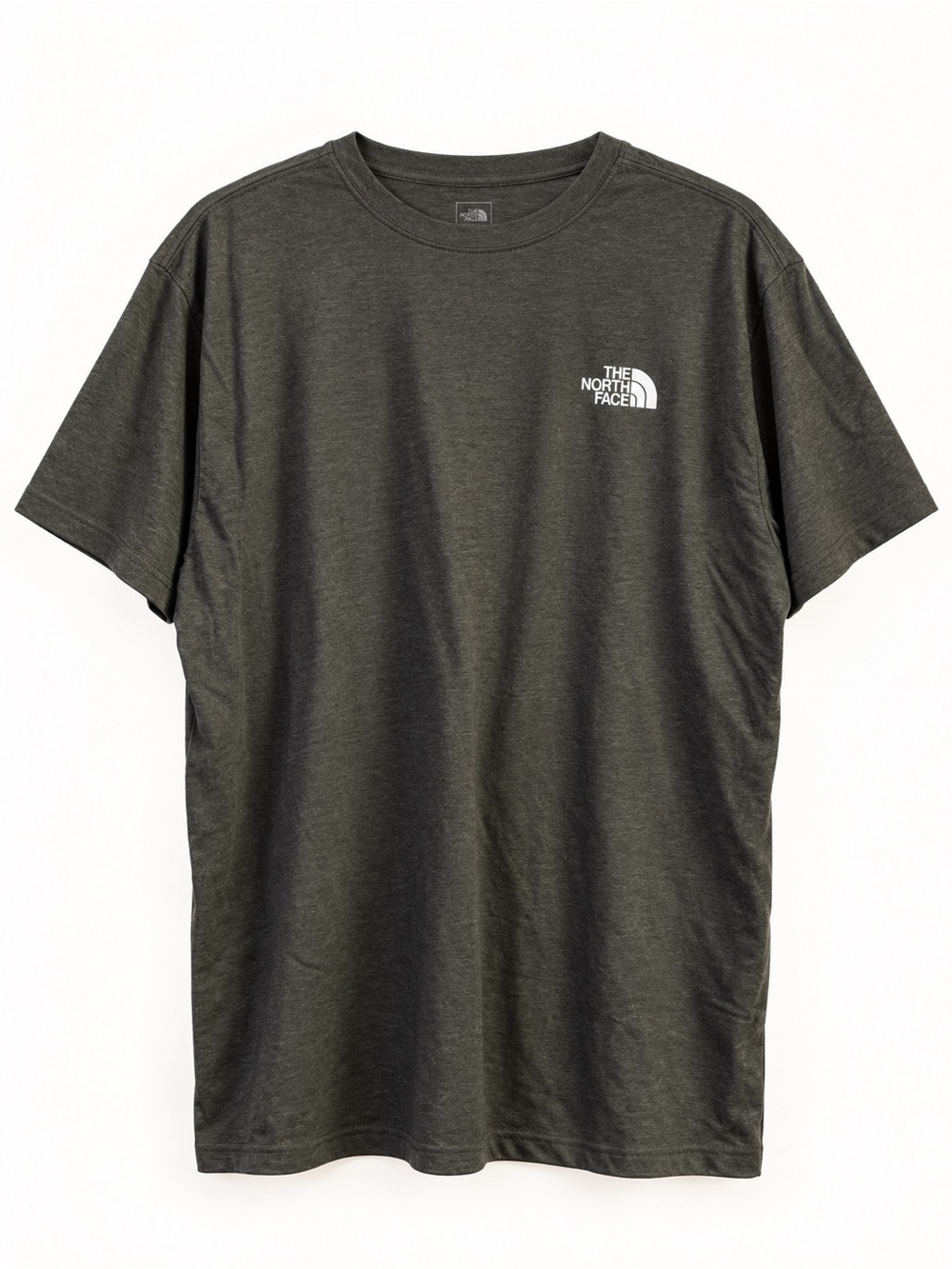 The North Face Men’s XXL Logo T-Shirt – Dark Charcoal Olive